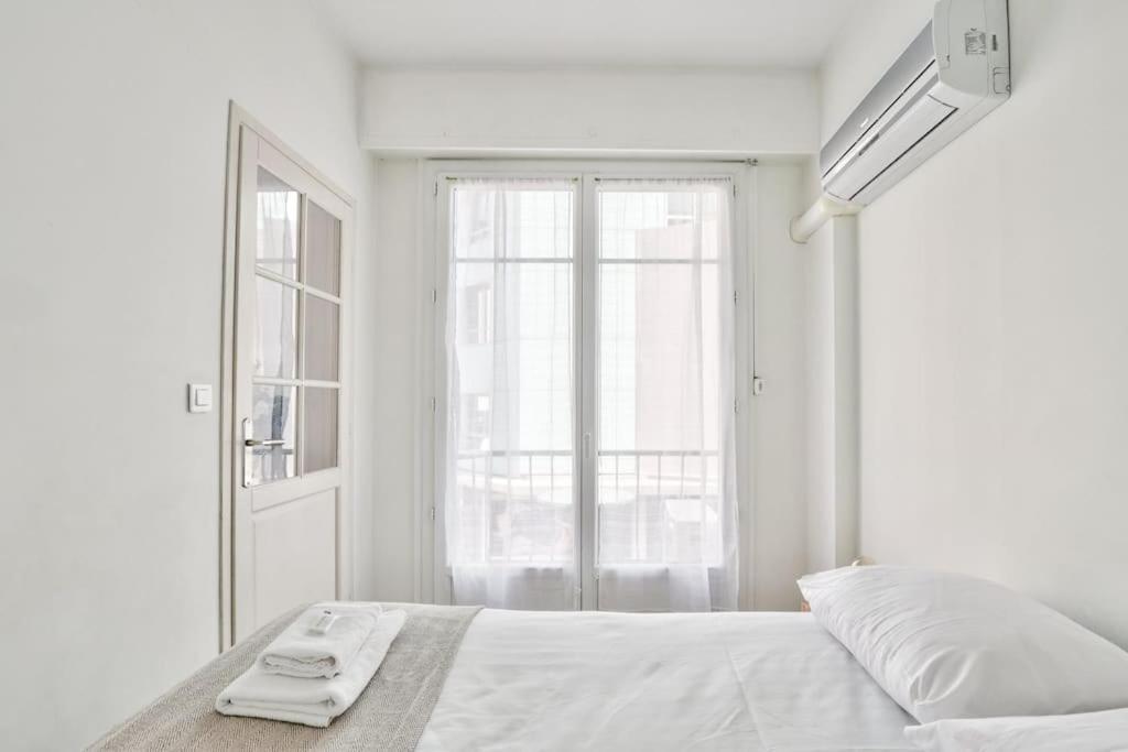 L29 Lenval Beach At 1Min Walk To Sea Front Ac Balcony Nice Eksteriør bilde