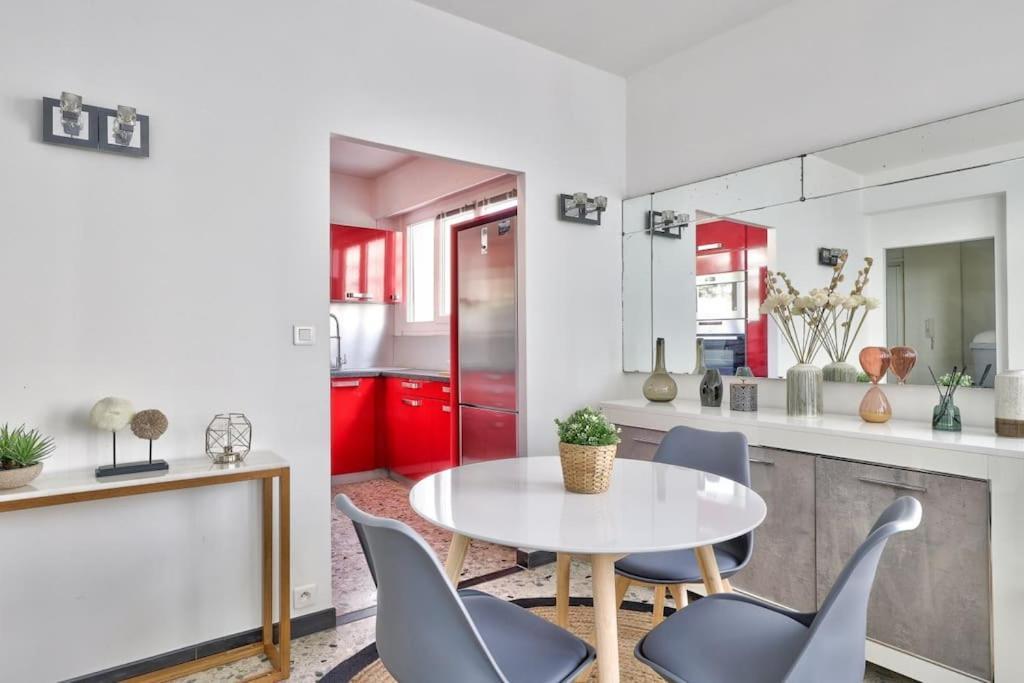 L29 Lenval Beach At 1Min Walk To Sea Front Ac Balcony Nice Eksteriør bilde
