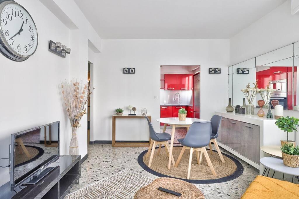 L29 Lenval Beach At 1Min Walk To Sea Front Ac Balcony Nice Eksteriør bilde